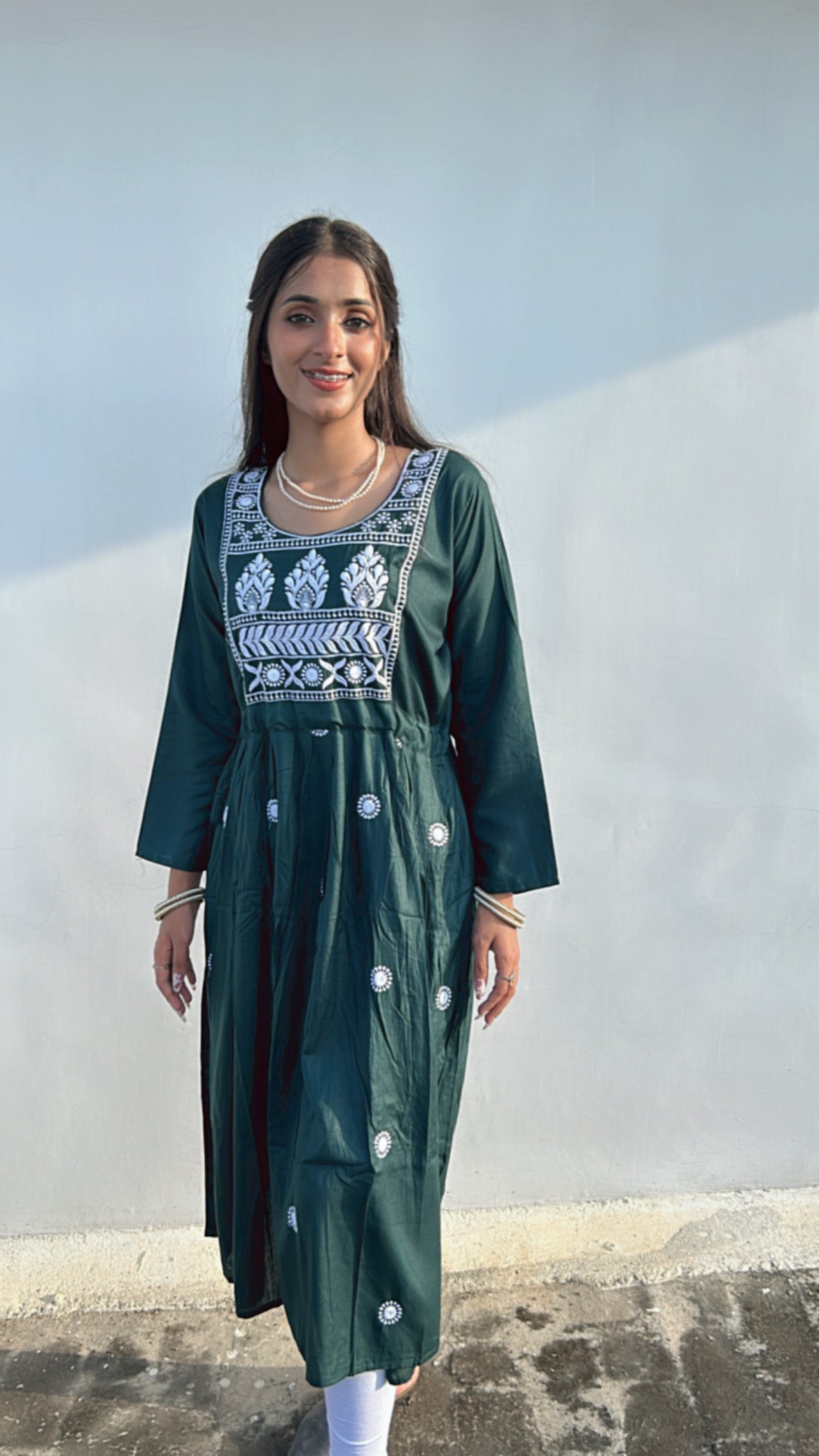 Hoor Chikankari Anarkali