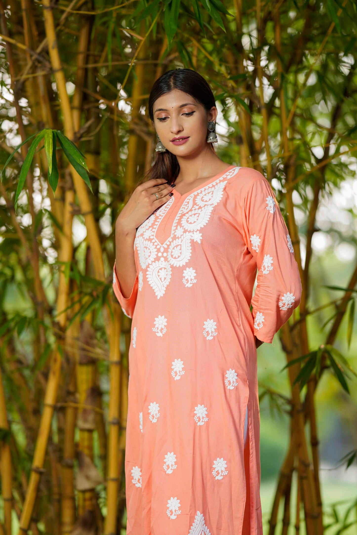 GULZAR HAND EMBROIDERED KURTI