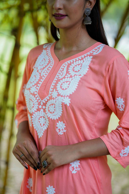 GULZAR HAND EMBROIDERED KURTI