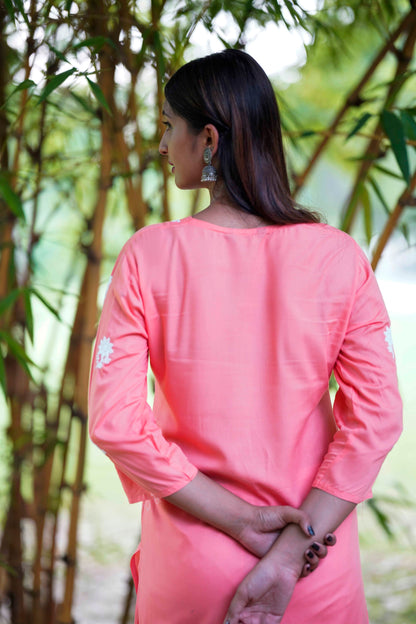 GULZAR HAND EMBROIDERED KURTI